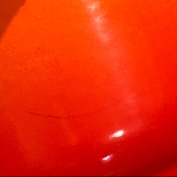 Le Creuset Volcanic Orange Flame Enamel Cast Iron 1 1/4 Quart Saucepan #16 - Picture 11 of 11